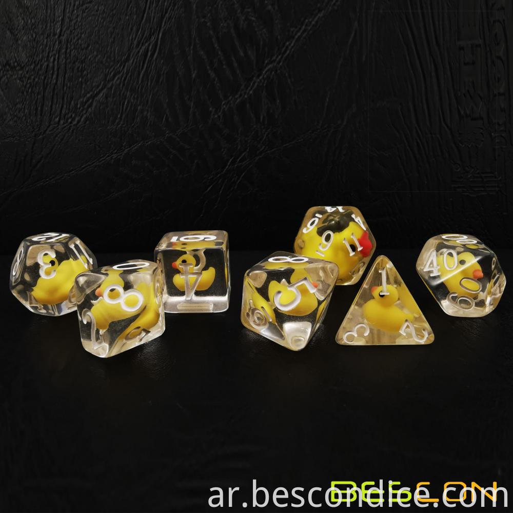 Duck Dice Dnd 7pcs 1